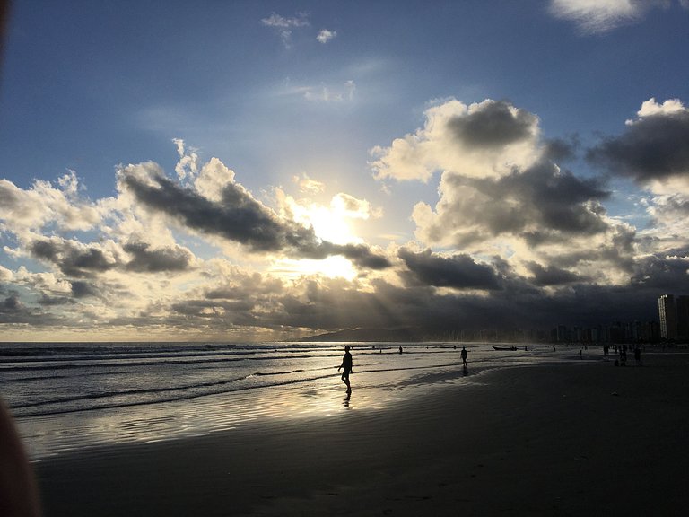 Apartamento de temporada Pé Na Areia Praia Grande - Mallet