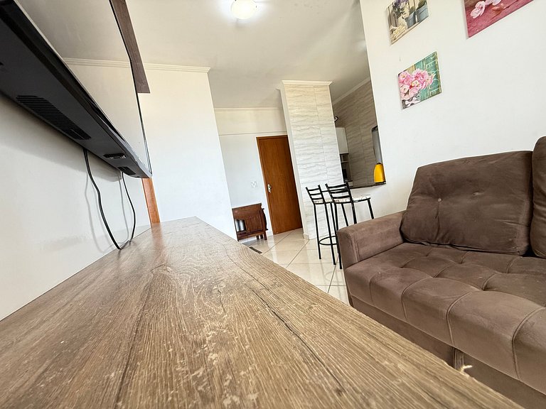 apartamento de temporada Pé Na Areia Praia Grande-MaracanãII