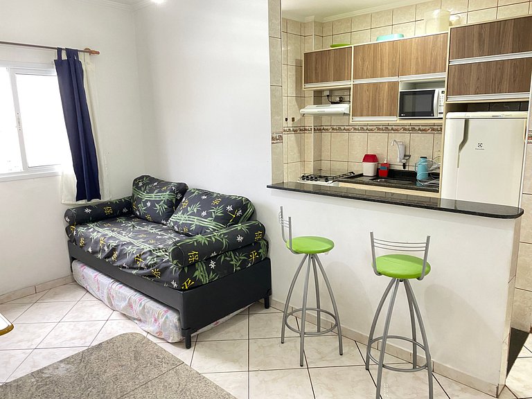 Apartamento de temporada Pé Na Areia Praia Grande - Ocean II